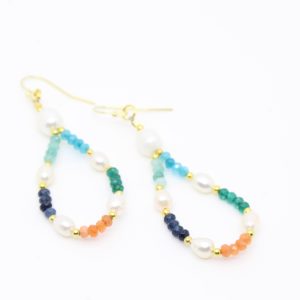 orecchini agate arcobaleno
