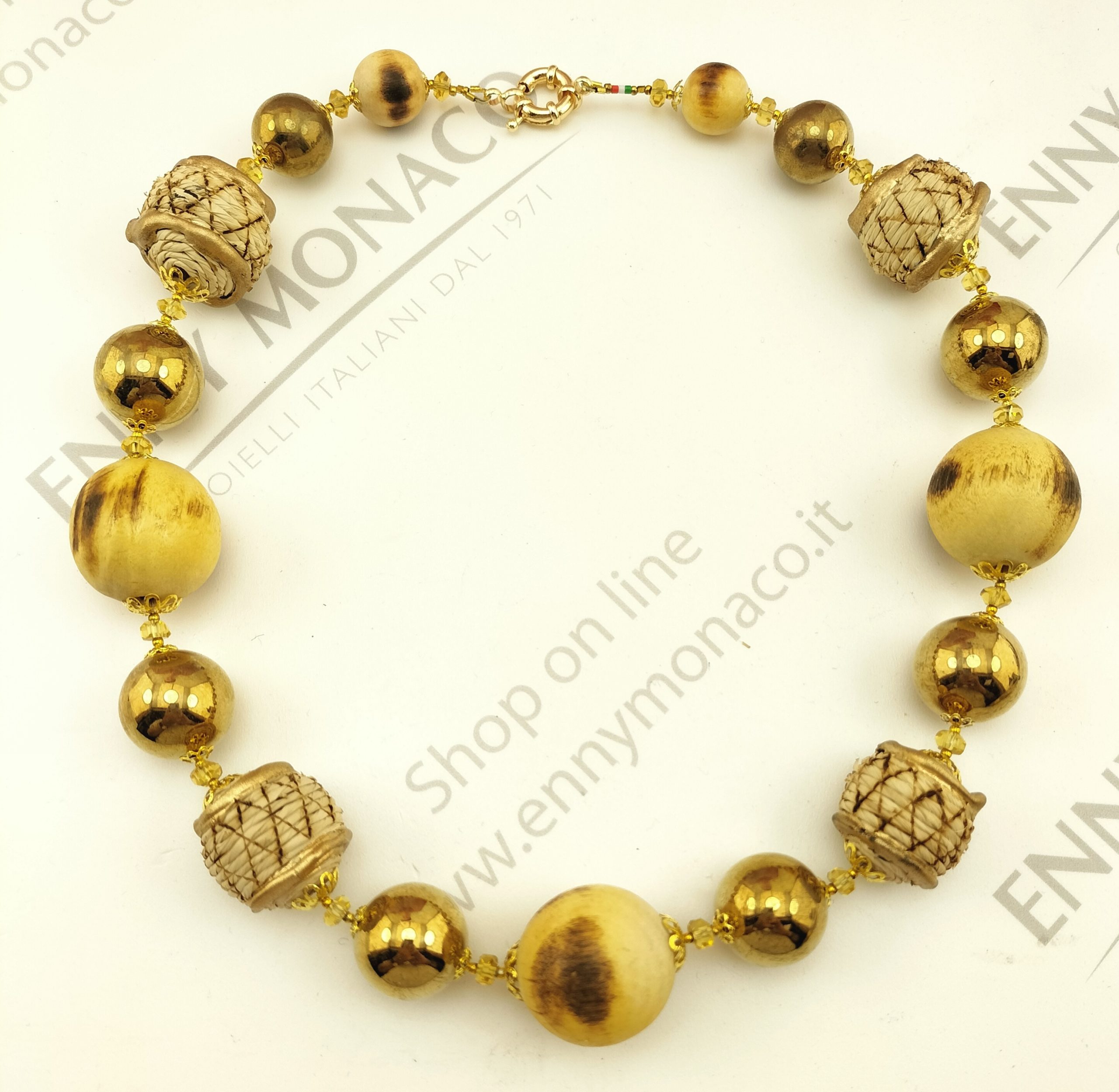 collana betulla boule 25 mm