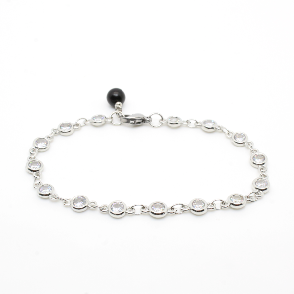 BRACCIALE CATTEDRALE CRISTALLO 18,50cm DONNA