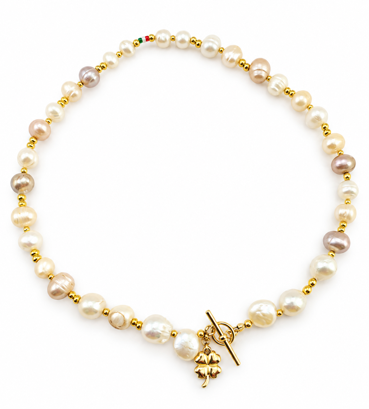 COLLANA SCARAMAZZE MISTE QUADRIFOGLIO COLLANA SCARAMAZZE MISTE QUADRIFOGLIO