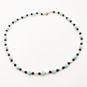collana turchese blu sunpearl