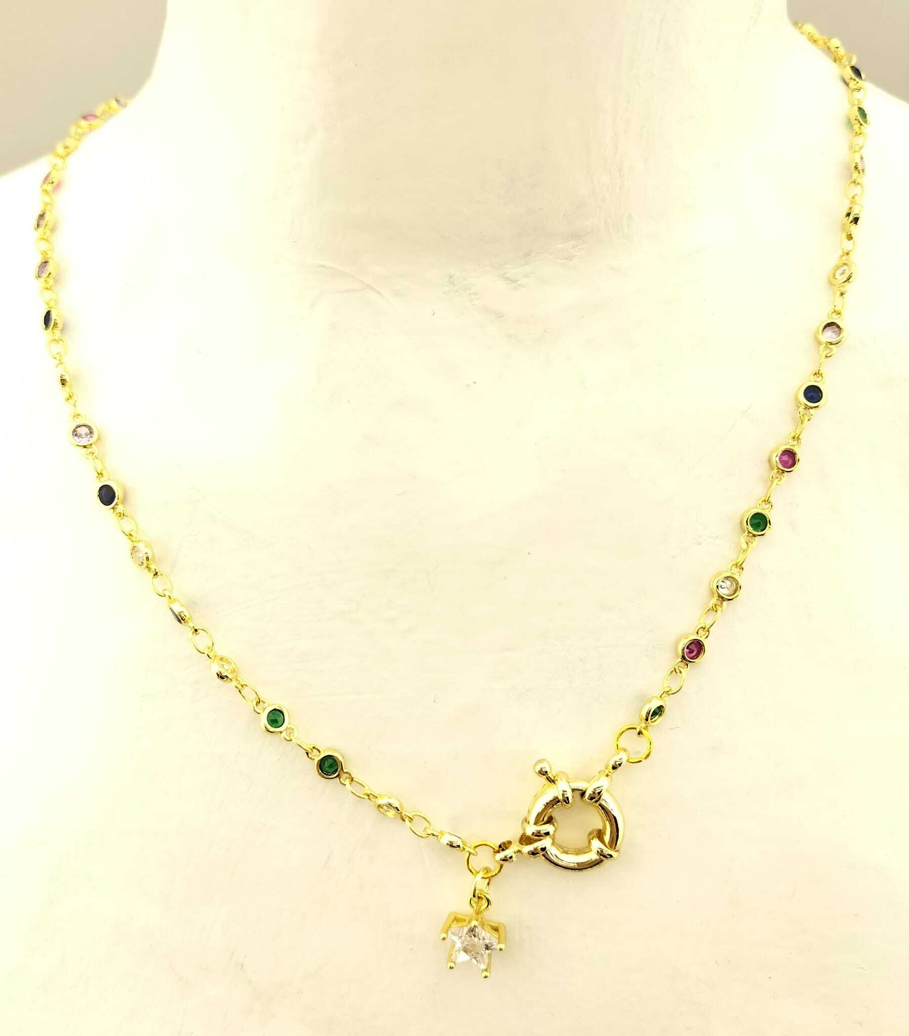 COLLANA CATTEDRALE STELLA ZIRCONE COLLANA CATTEDRALE STELLA ZIRCONE