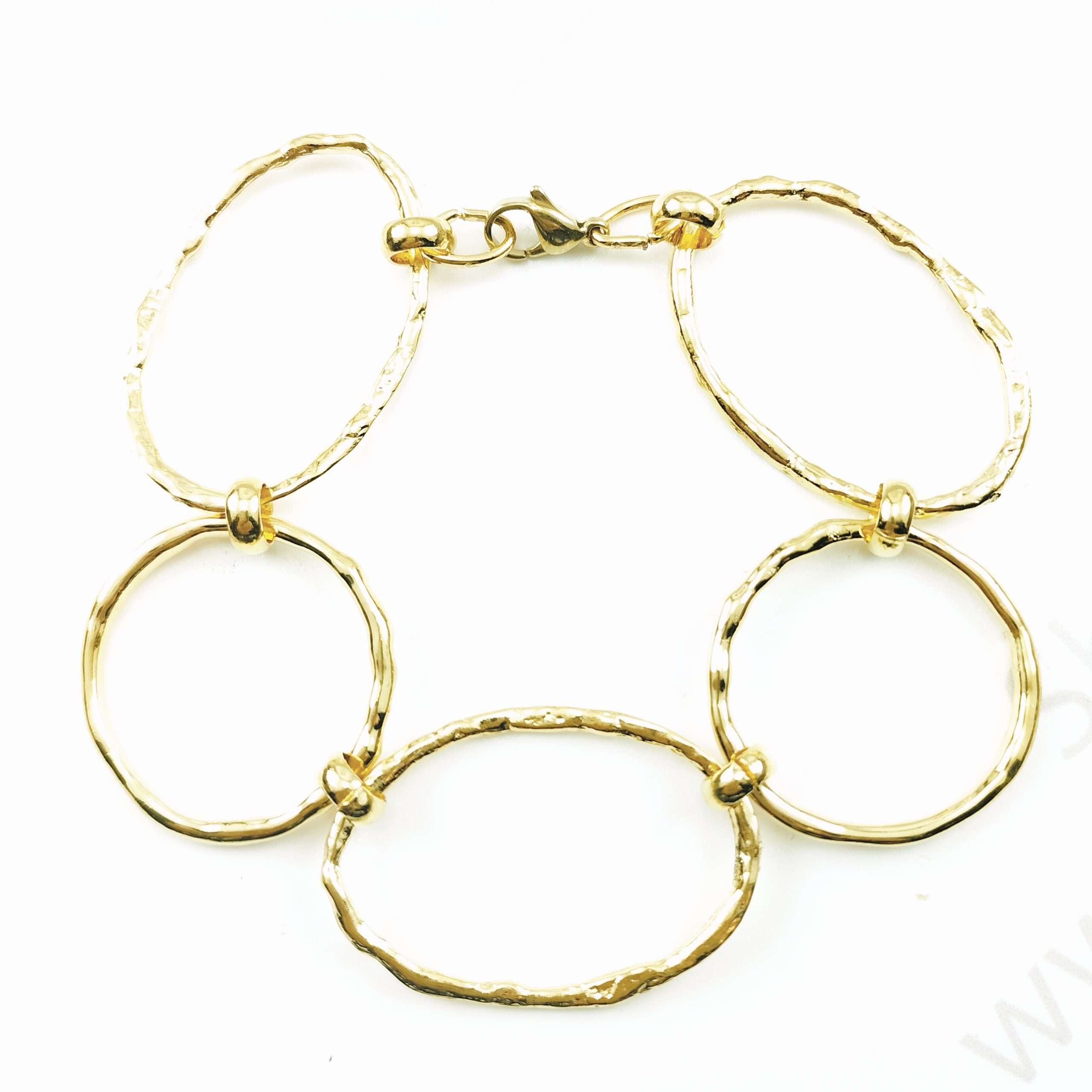 BRACCIALE IN LEGA ORAFA DORATURA 24KT BRACCIALE IN LEGA ORAFA DORATURA 24KT