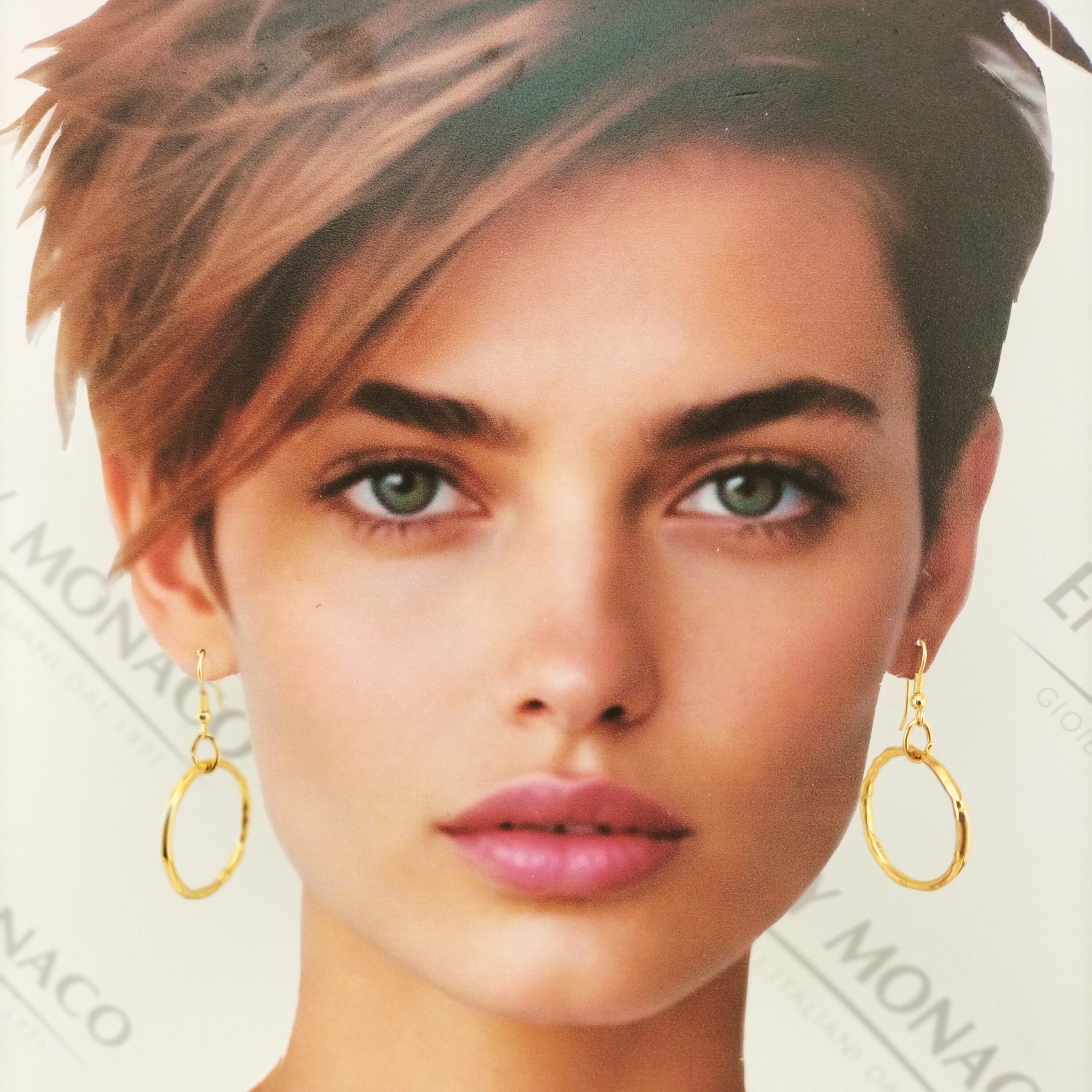 ORECCHINI IN OTTONE LEGA ORAFA DORATURA 24KT ORECCHINI IN OTTONE LEGA ORAFA DORATURA 24KT
