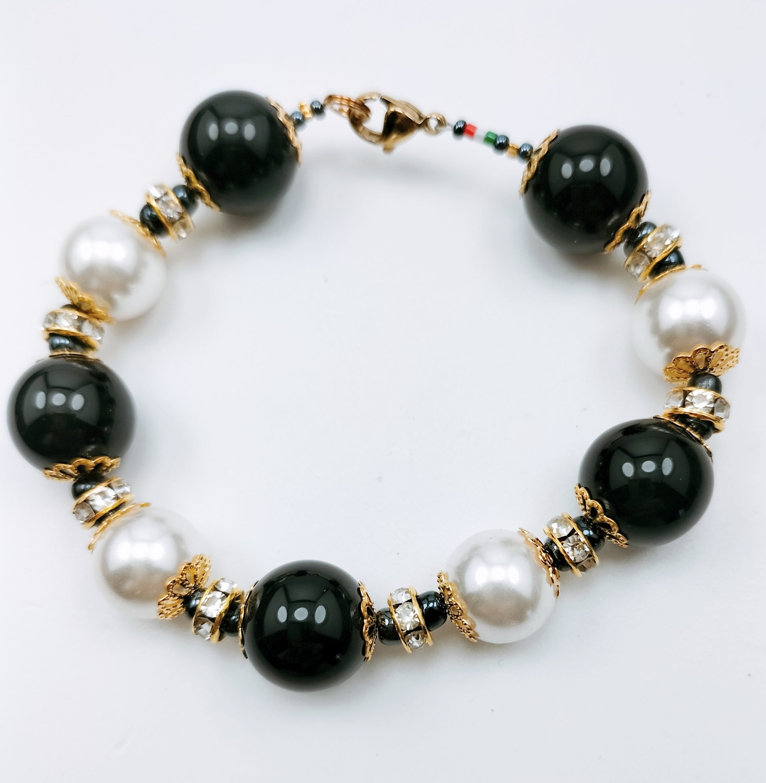 BRACCIALE ONICE 14MM SUNPEARL BRACCIALE ONICE 14MM SUNPEARL