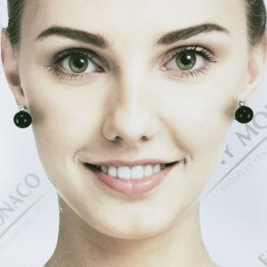 orecchini clips onice 10mm zircone