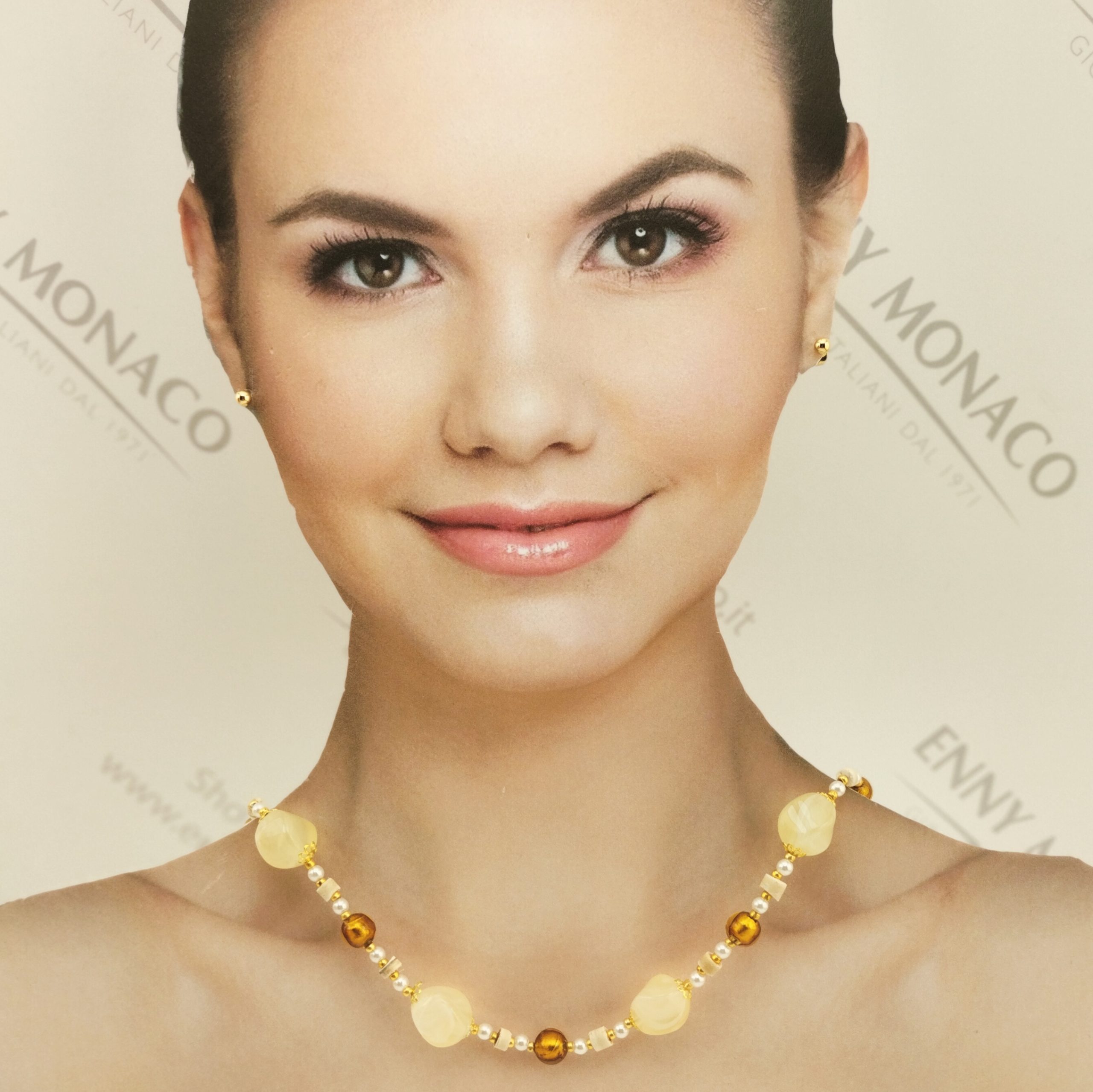 COLLANA AVVENTURINE ORO, PEPITE RESINPLEX SABBIA COLLANA AVVENTURINE ORO, PEPITE RESINPLEX SABBIA