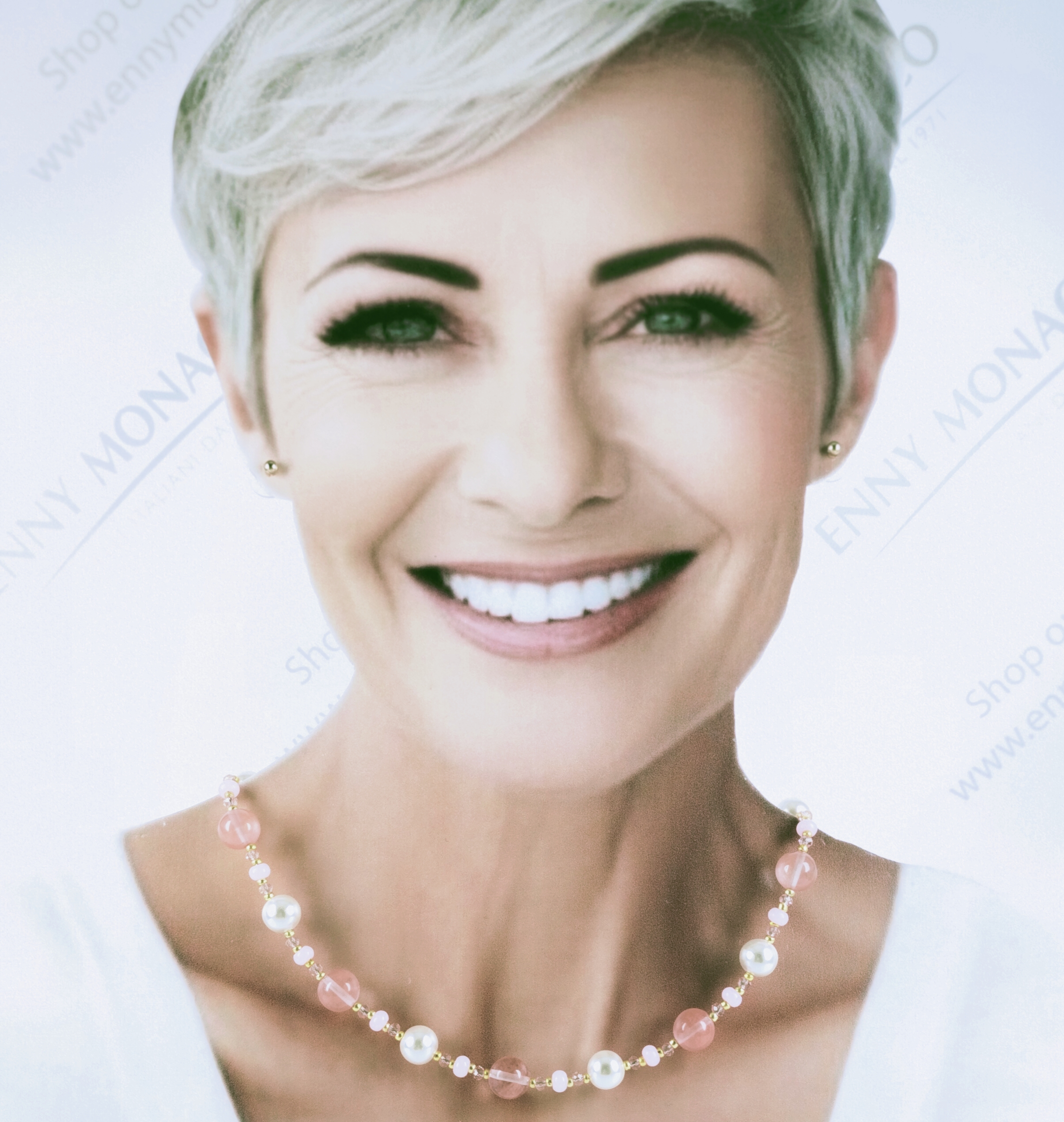 COLLANA QUARZO ROSA COLLANA QUARZO ROSA