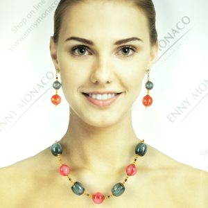 girocollo resinplex arancio tarocco resinplex grigio
