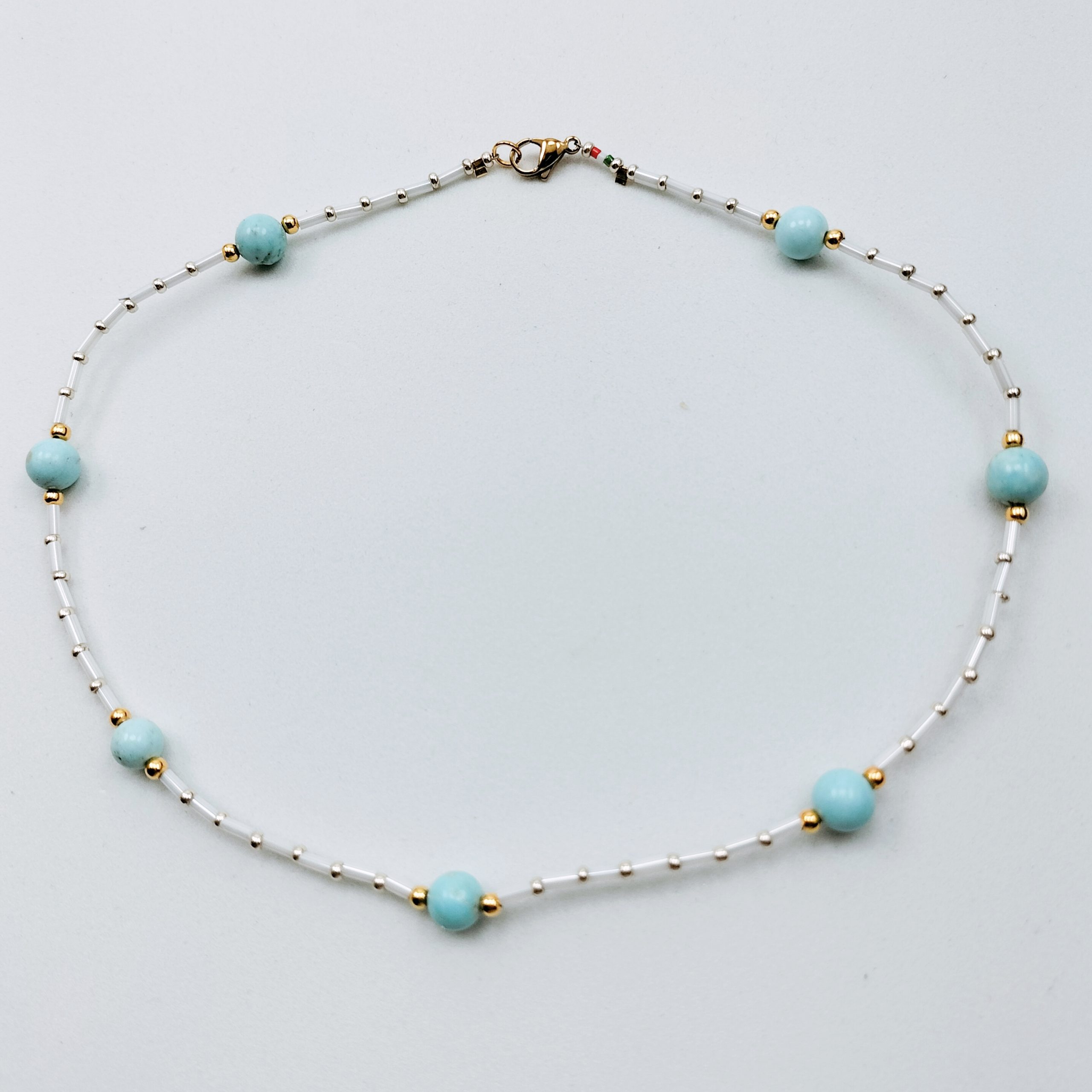 COLLANA AULITE TUBETTI MURANO COLLANA AULITE TUBETTI MURANO