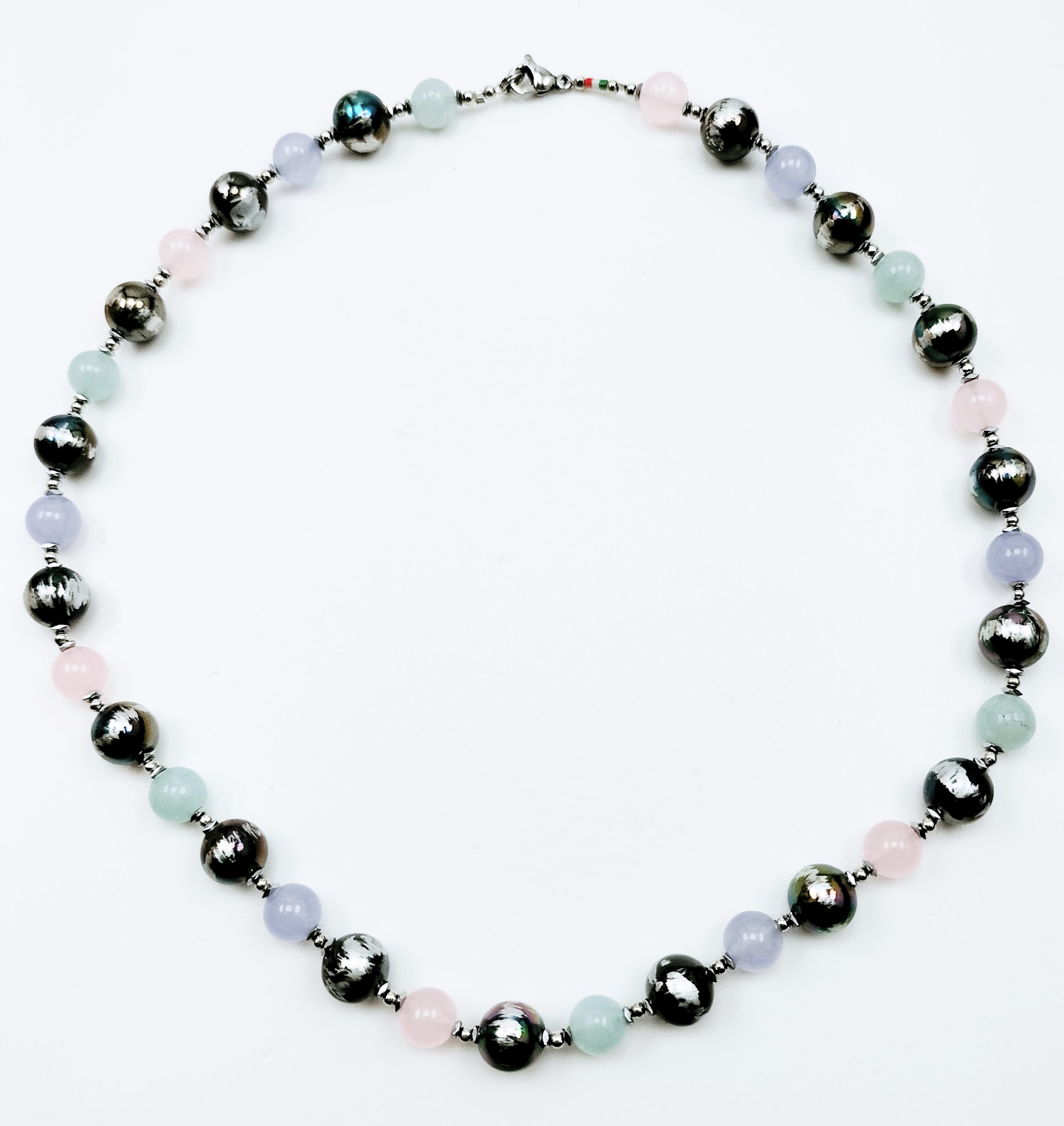GIROCOLLO AGATE MISTE RESINA OSSIDATA GIROCOLLO AGATE MISTE RESINA OSSIDATA