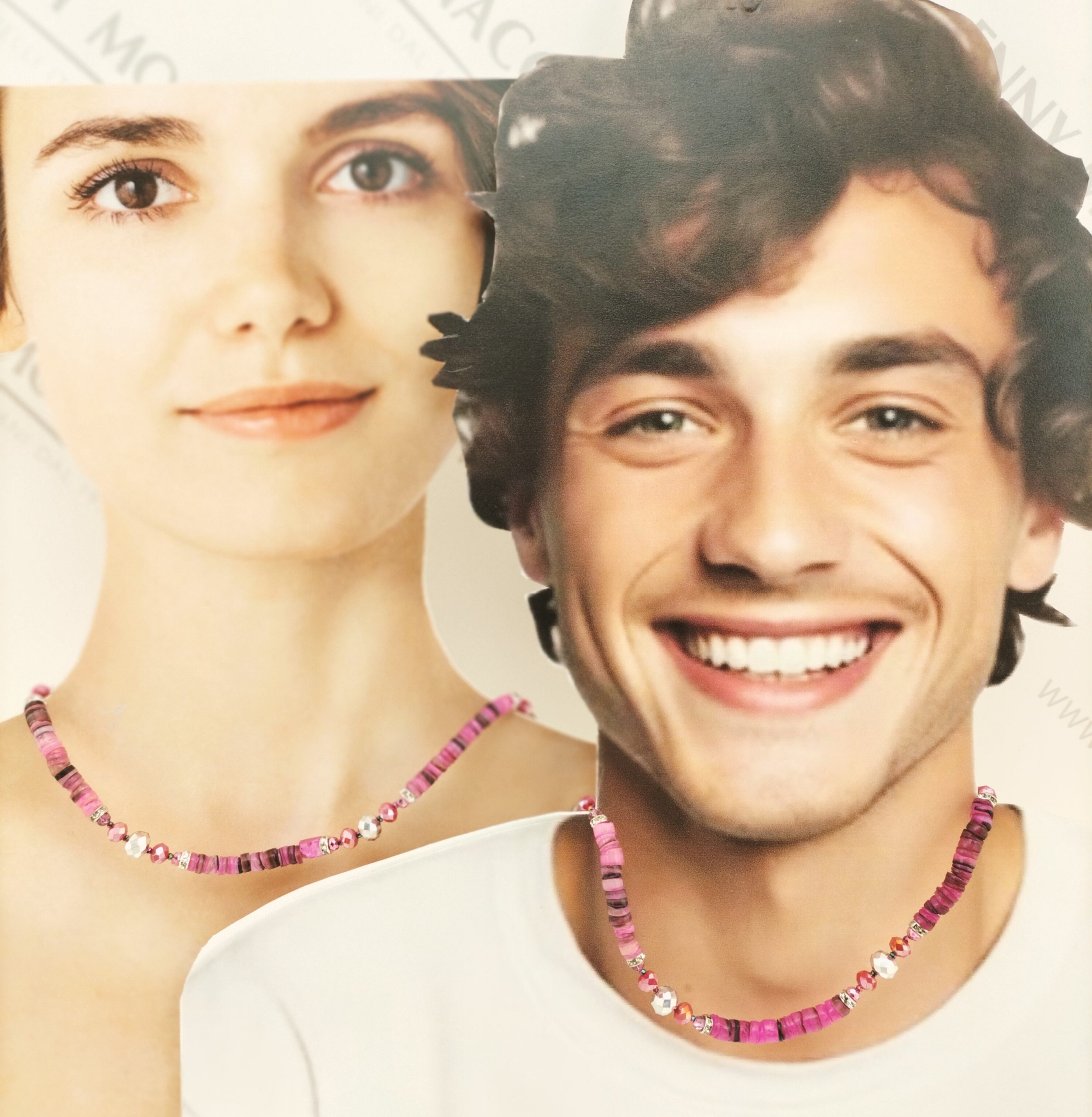 GIROCOLLO DISCHI CONCHIGLIA FUCSIA GIROCOLLO DISCHI CONCHIGLIA FUCSIA
